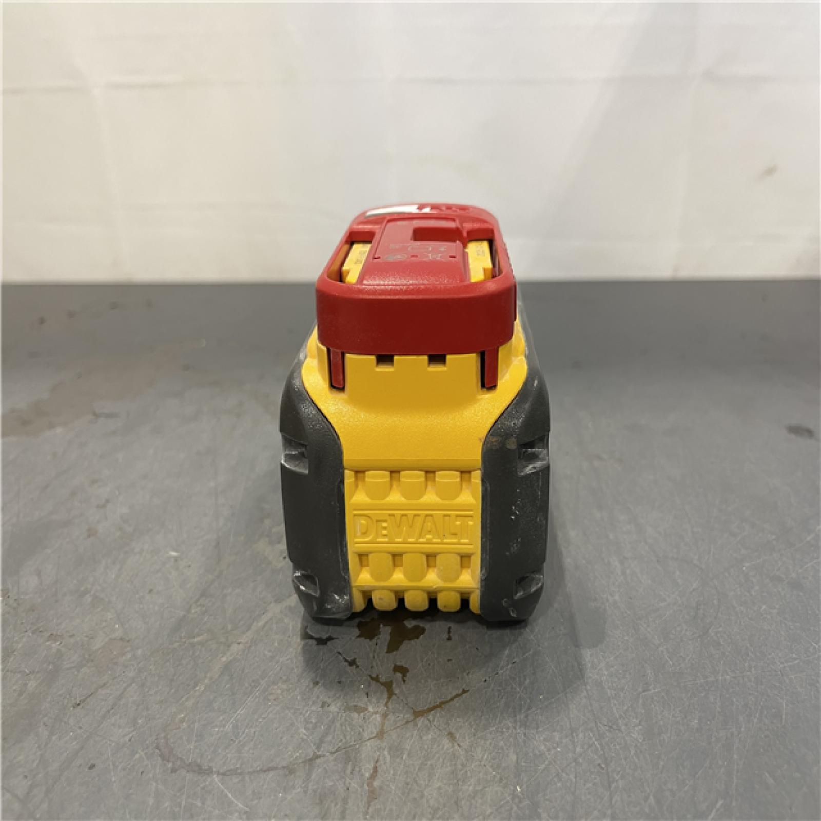AS-IS - DEWALT FLEXVOLT 20V/60V MAX Lithium-Ion 6.0Ah Battery Pack with 6 Amp Output Charger