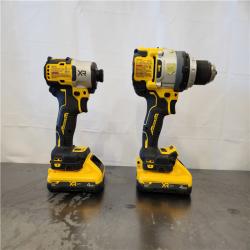 AS-IS- DEWALT 20V MAX XR 2-Tool Combo Kit with POWERPACK