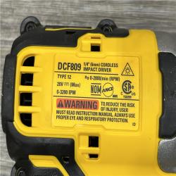 AS-IS DEWALT Atomic 20V Max Lithium-Ion Brushless Cordless Compact 1/4 in. Impact Driver Kit