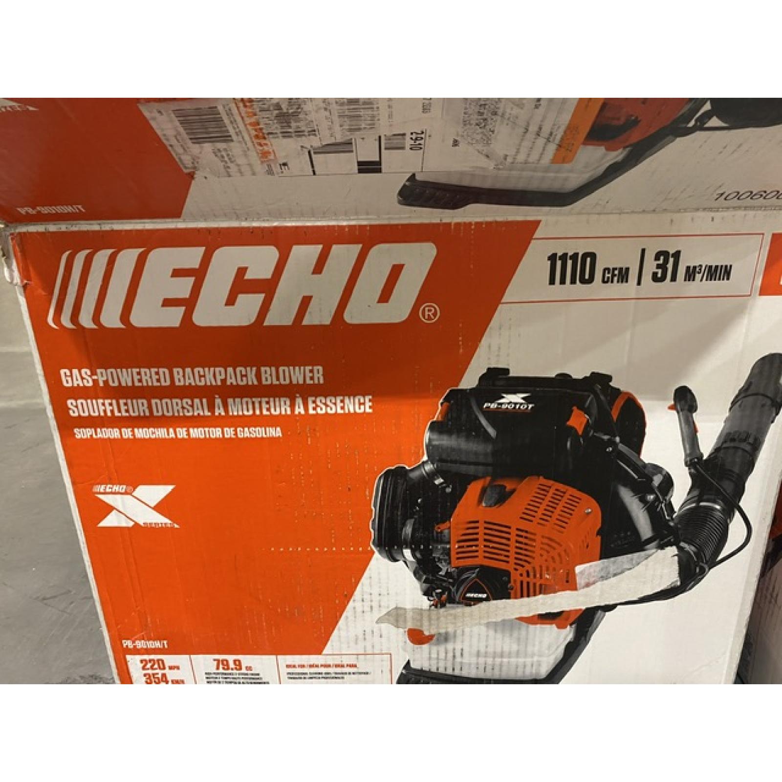 Dallas Location - As-Is ECHO 220 MPH 1110 CFM 79.9 cc Gas 2-Stroke X Series Backpack Blower