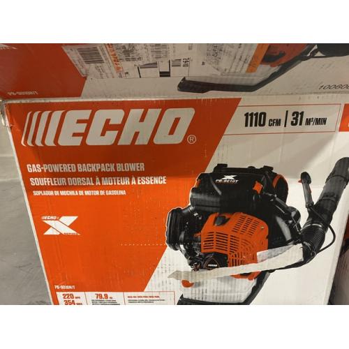 Dallas Location - As-Is ECHO 220 MPH 1110 CFM 79.9 cc Gas 2-Stroke X Series Backpack Blower