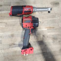 HOUSTON LOCATION - AS-IS MILWAUKEE 2 TOOL COMBO KIT W/ (2) BATTERY & CHARGER