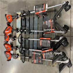DALLAS LOCATION- LIKE NEW!- ECHO CORDLESS STRING TRIMMER MIXED PALLET (5 UNITS)