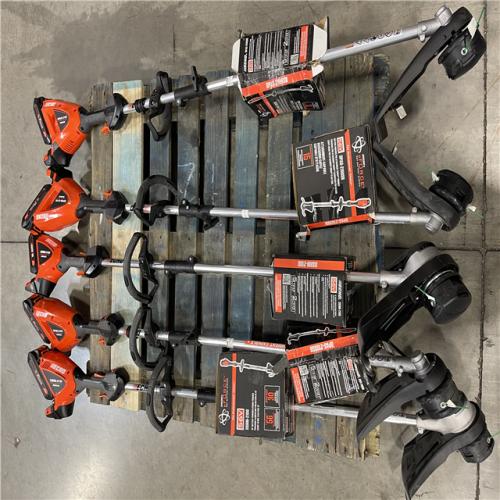 DALLAS LOCATION- LIKE NEW!- ECHO CORDLESS STRING TRIMMER MIXED PALLET (5 UNITS)