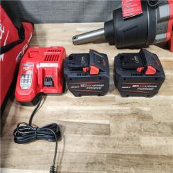 HOUSTON LOCATION - AS-IS (APPEARS LIKE NEW) Milwaukee FUEL 18V Lithium-Ion Brushless Cordless 1 in. Impact Wrench Extended Reach D-Handle Kit