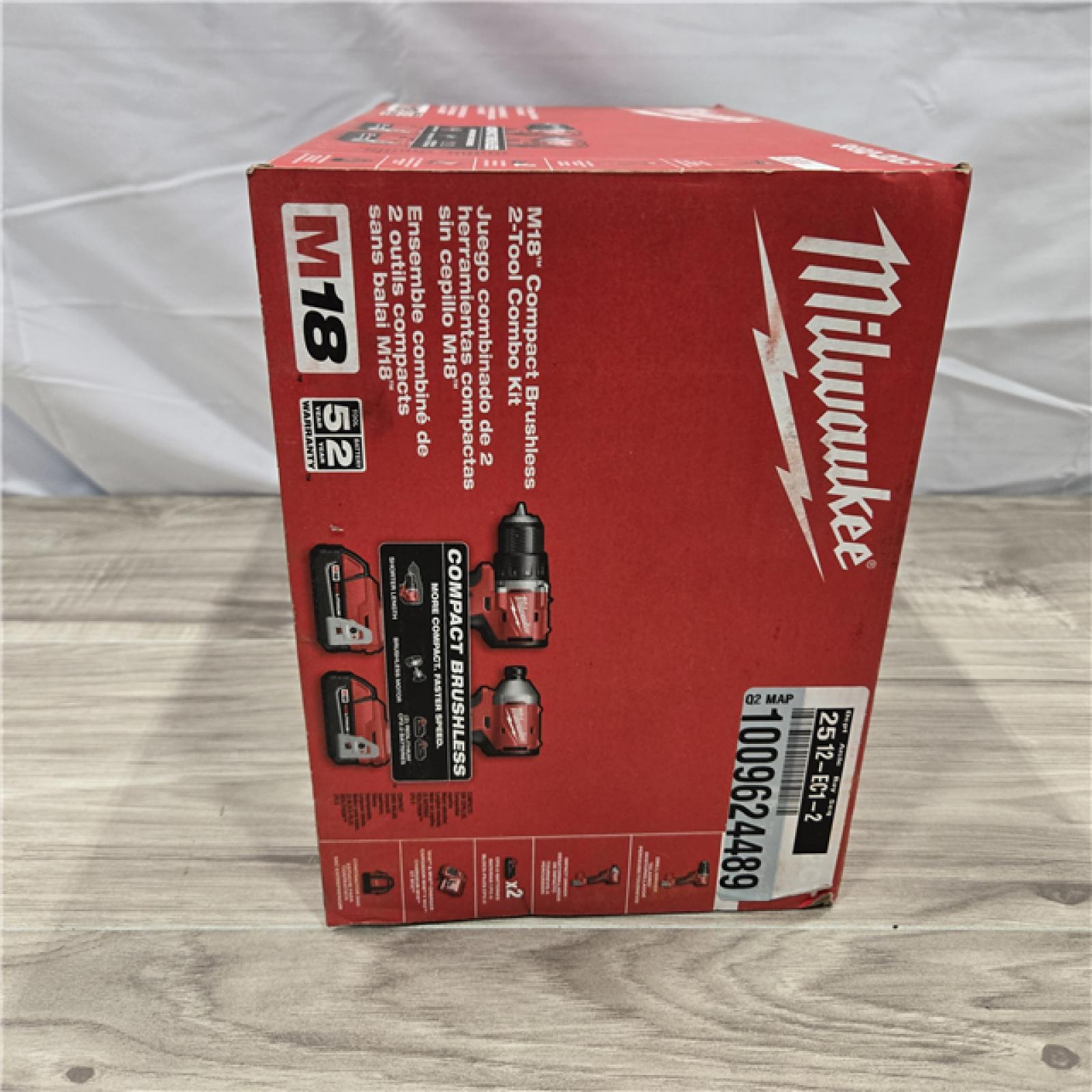 NEW! - M18 18V Cordless Compact Drill/Impact Combo Kit