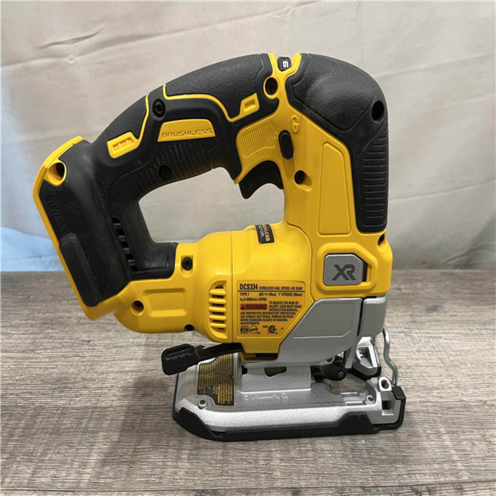 AS-IS DEWALT 20V MAX XR Cordless Brushless Jigsaw (Tool Only)
