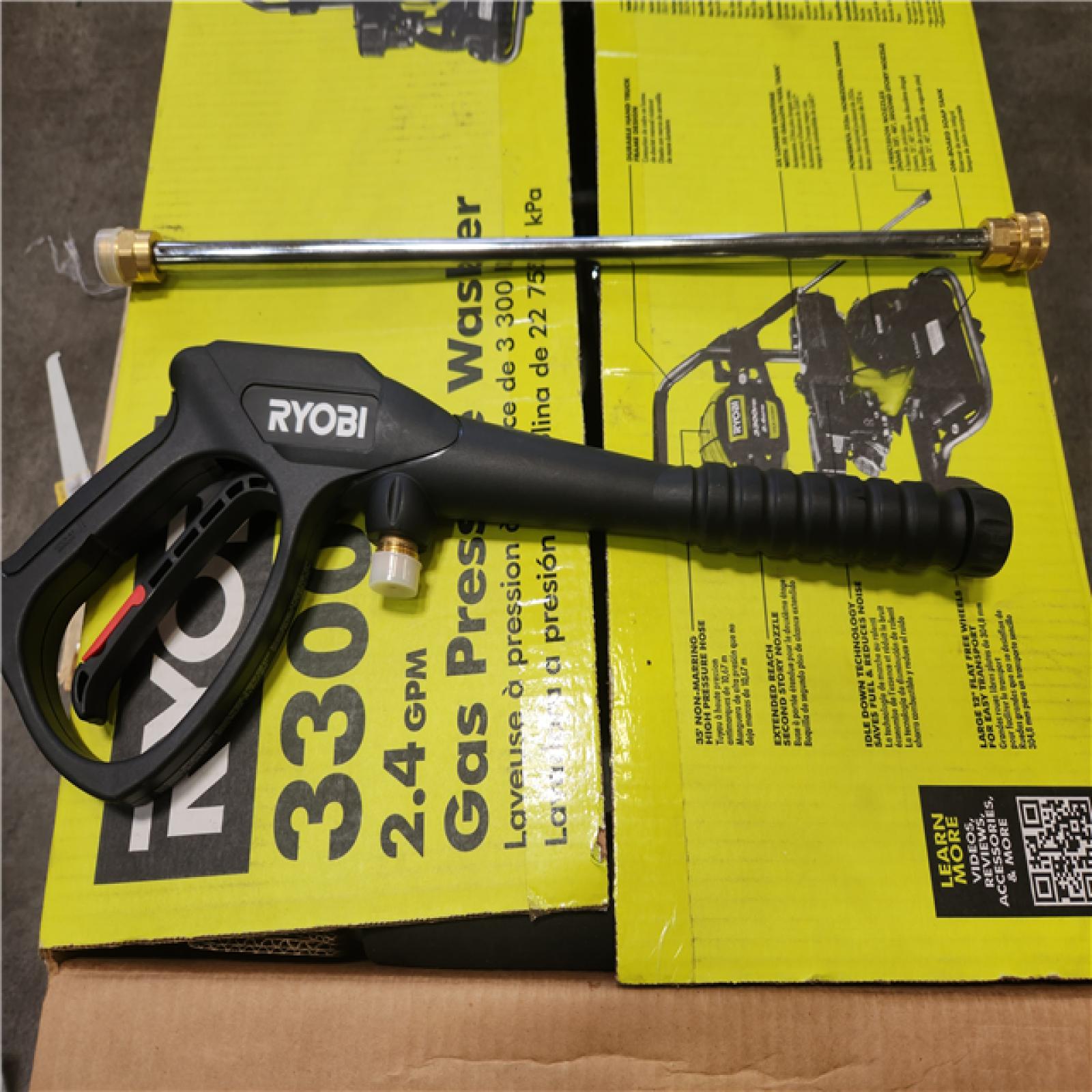 Phoenix NEW RYOBI 3300 PSI 2.4 GPM Cold Water Gas Pressure Washer with 212cc Engine