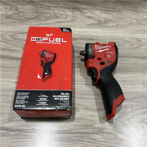 AS-IS Milwaukee  FUEL 12V Lithium-Ion Brushless Cordless 3/8 in. Sub Compact Impact Wrench