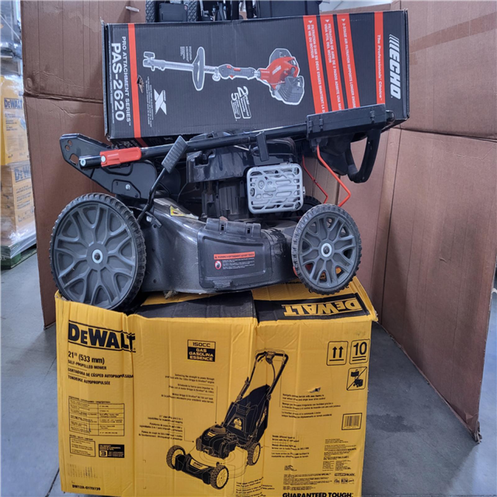 CALIFORNIA AS-IS OUTDOOR POWER EQUIPMENT