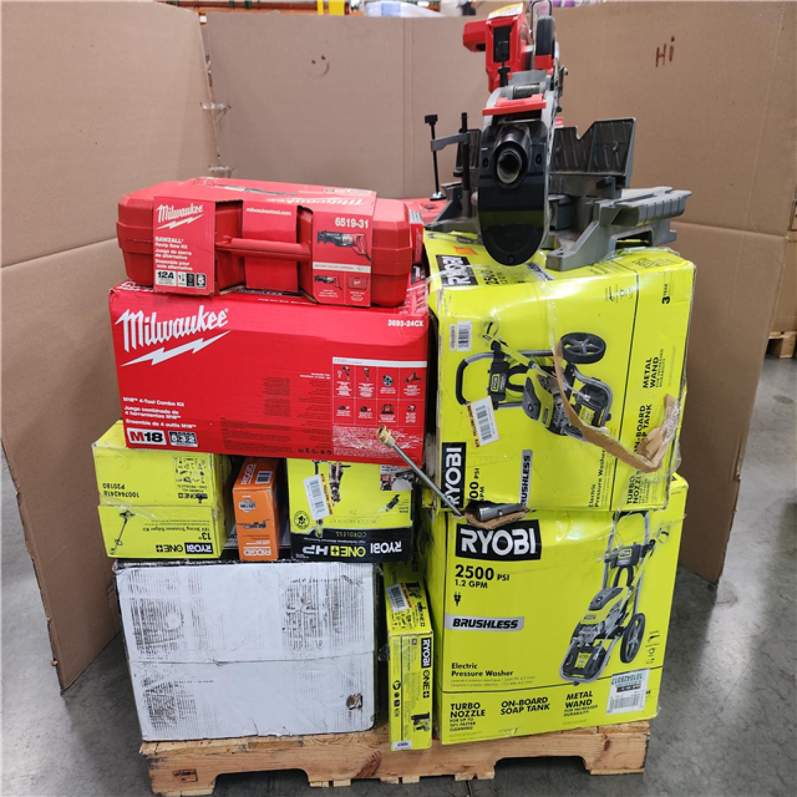 CALIFORNIA AS-IS TOOL PALLET