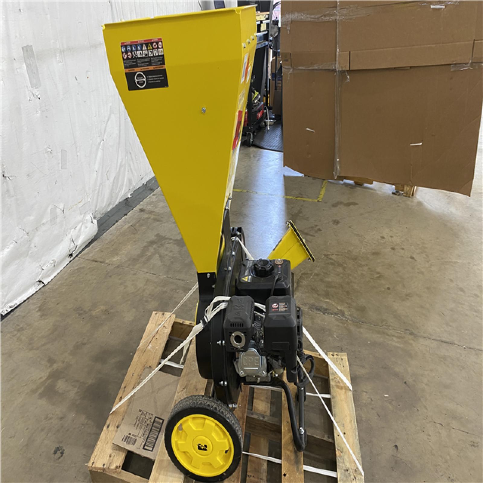 Houston Location - AS-IS CHAMPION 224cc Wood Chipper