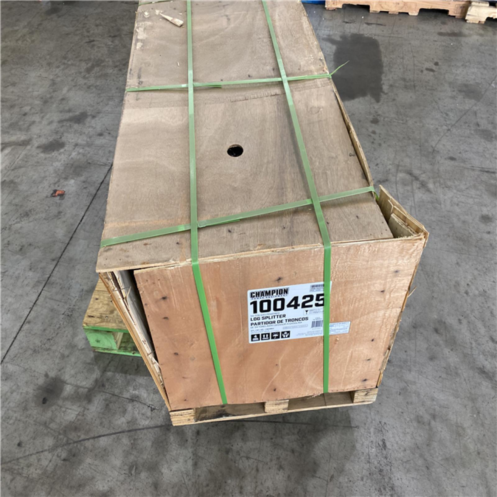 Houston Location AS IS - Champion 24 Ton Log Splitter