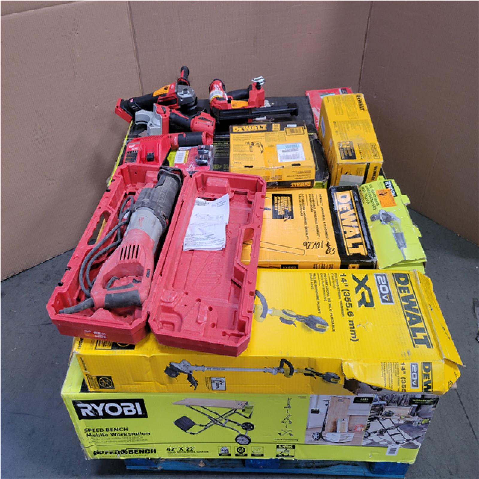 CALIFORNIA AS-IS TOOL PALLET