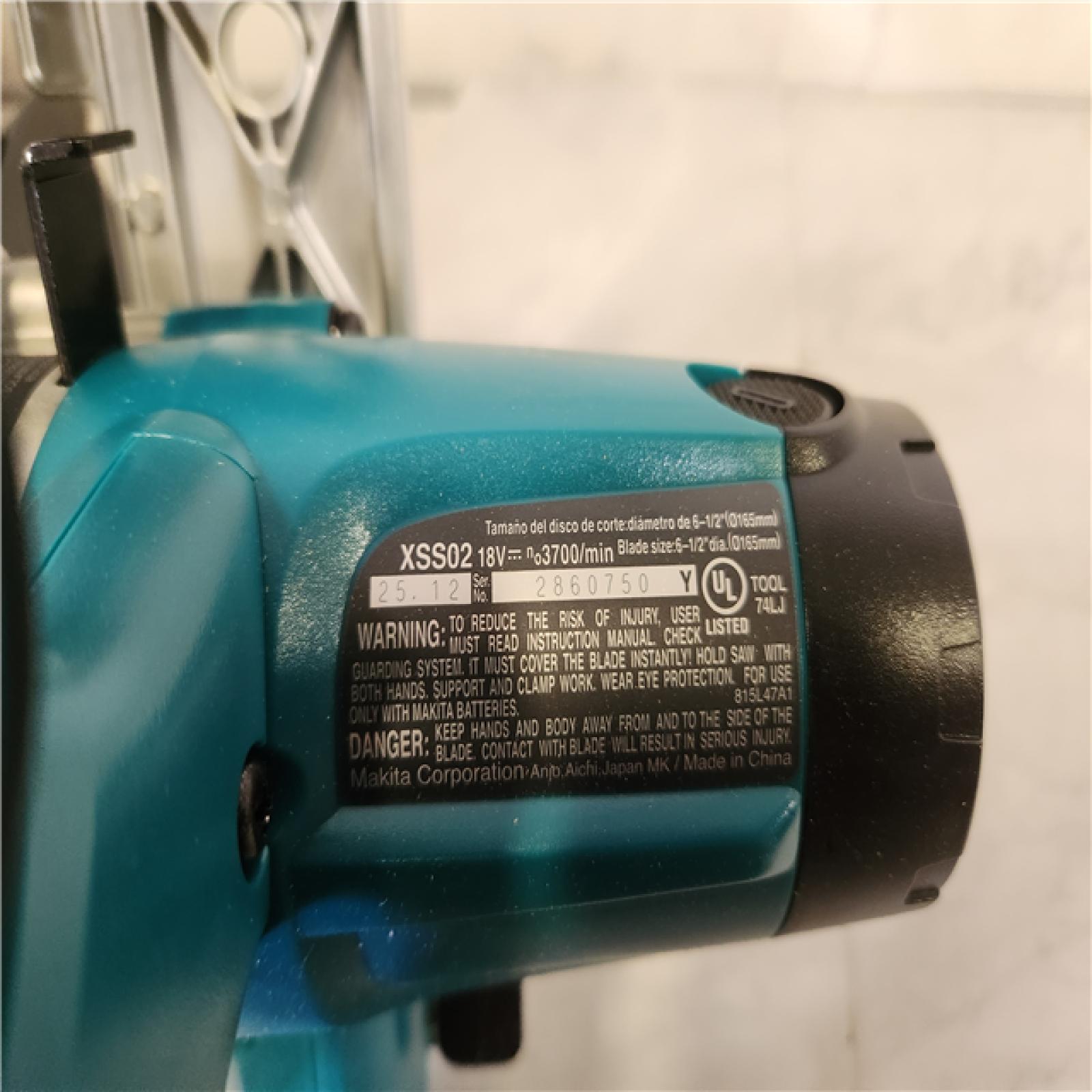 Phoenix NEW Makita 18V LXT Lithium-Ion Cordless 6-1/2 in. Lightweight Circular Saw and General Purpose Blade (Tool-Only)