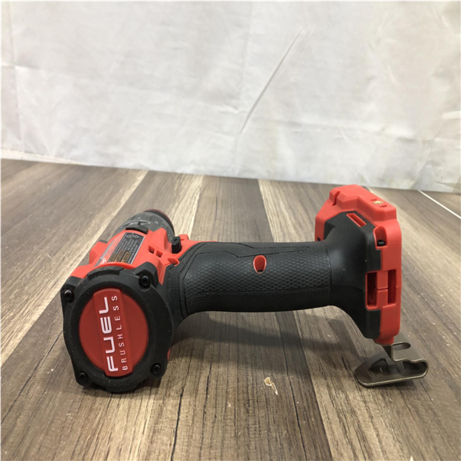 AS-IS Milwaukee FUEL 18V Lithium-Ion Brushless Cordless 1/2 in. Hammer Drill/Driver (Tool-Only)