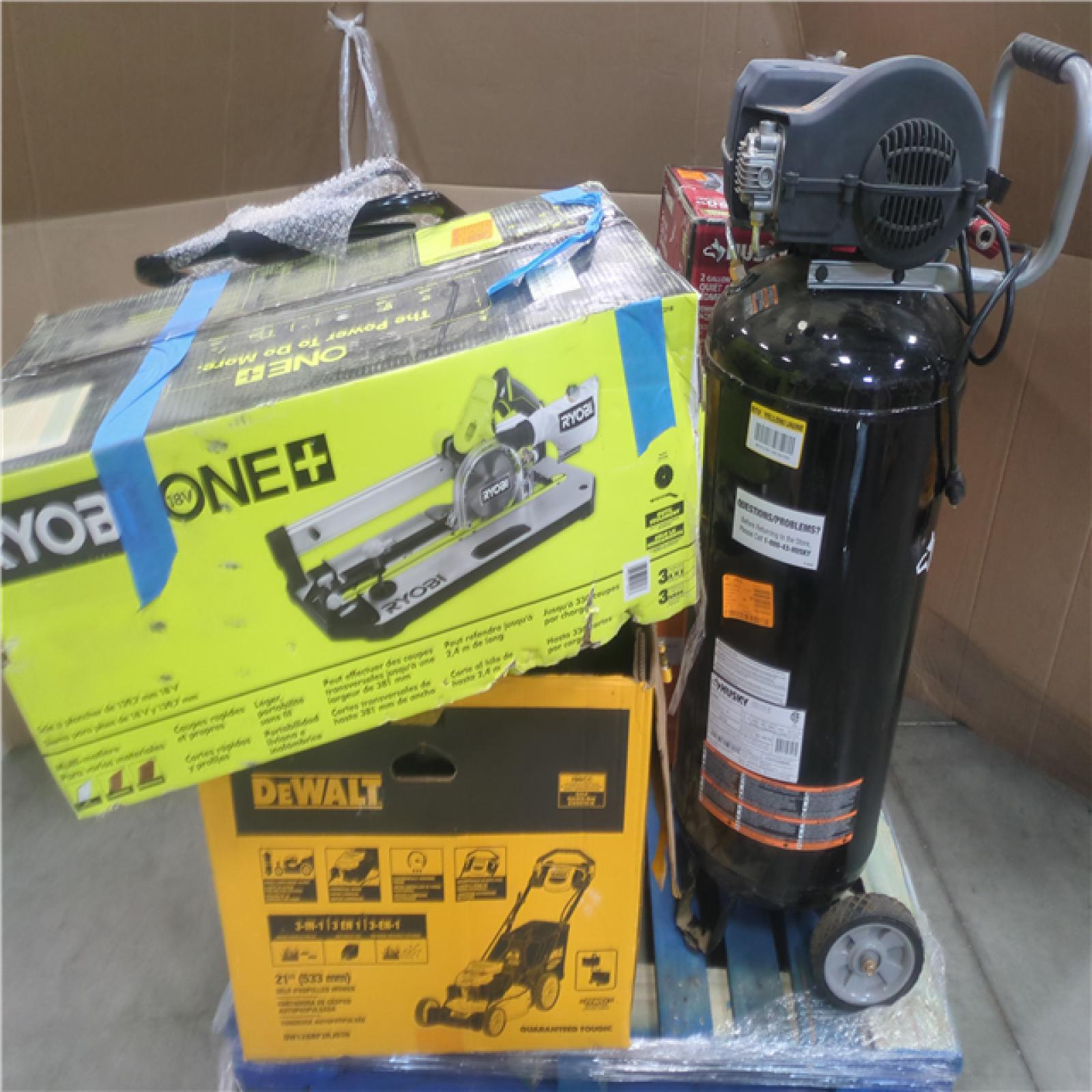 California AS-IS OUTDOOR POWER EQUIPMENT