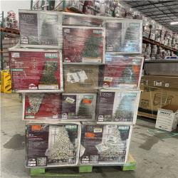 DALLAS LOCATION -AS-IS MIXED CHRISTMAS TREE PALLET