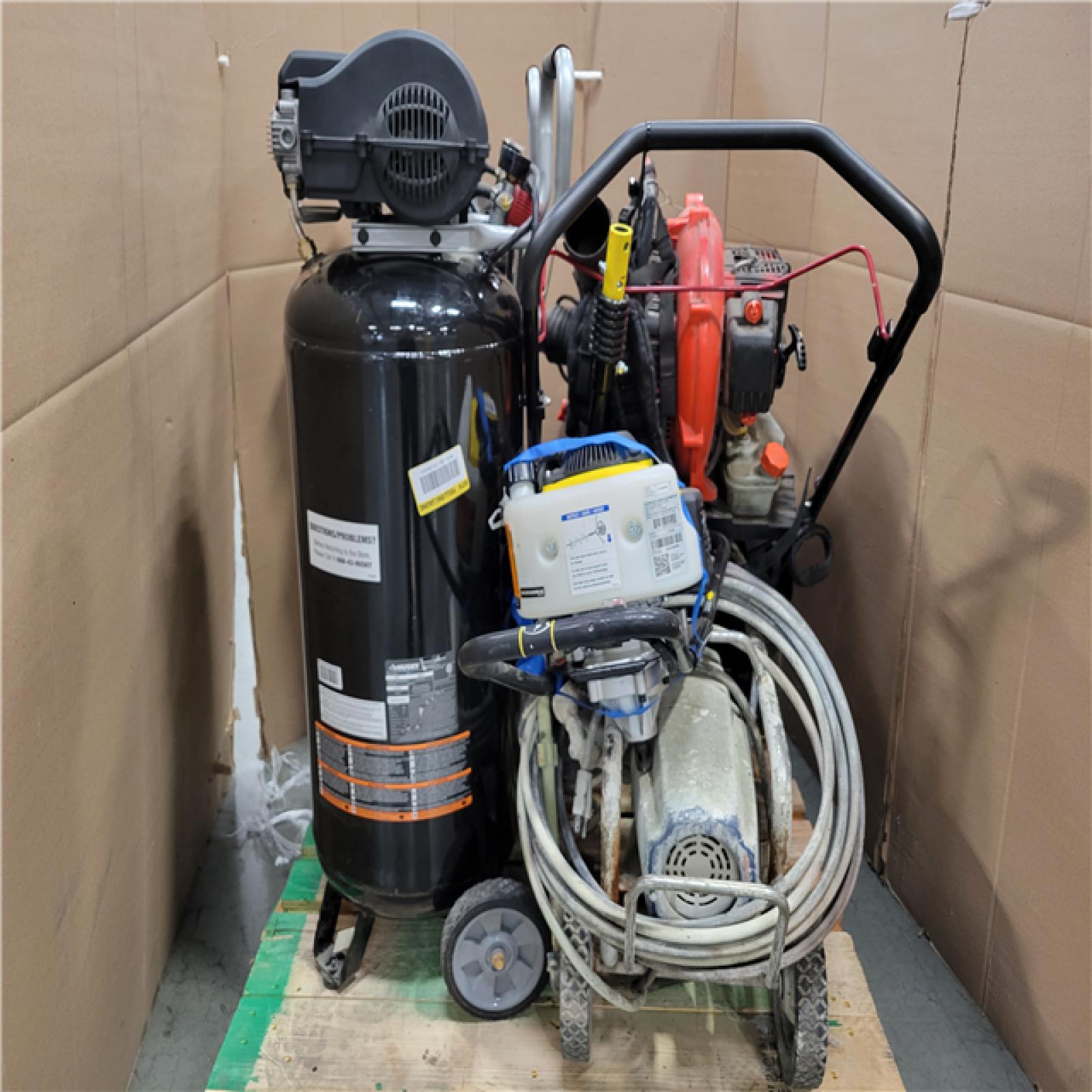 CALIFORNIA AS-IS OUTDOOR POWER EQUIPMENT