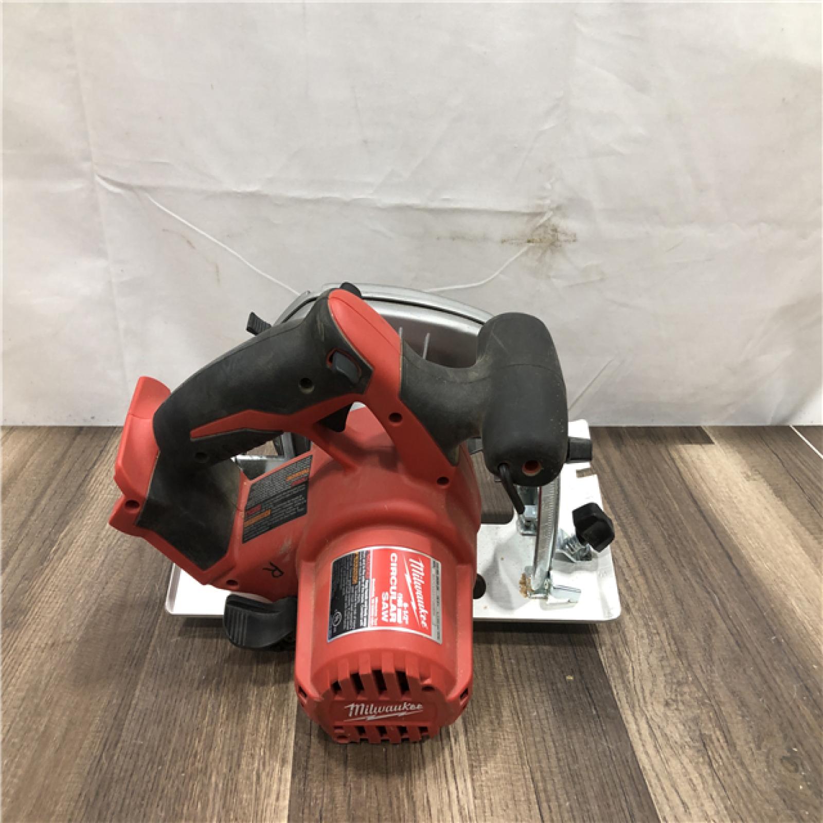 AS-IS Milwaukee 18V Lithium-Ion Cordless 6-1/2 in. Circular Saw (Tool-Only)