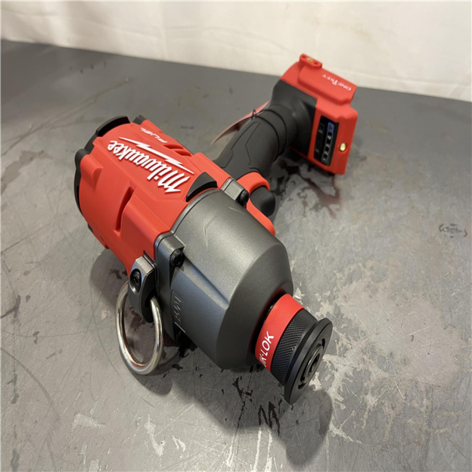 AS-IS - Milwaukee M18 FUEL ONE-KEY 18-Volt Lithium-Ion Brushless Cordless 7/16 in. Hex High Torque Impact Wrench