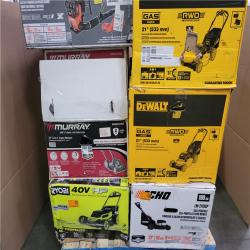 CALIFORNIA AS-IS OUTDOOR POWER EQUIPMENT