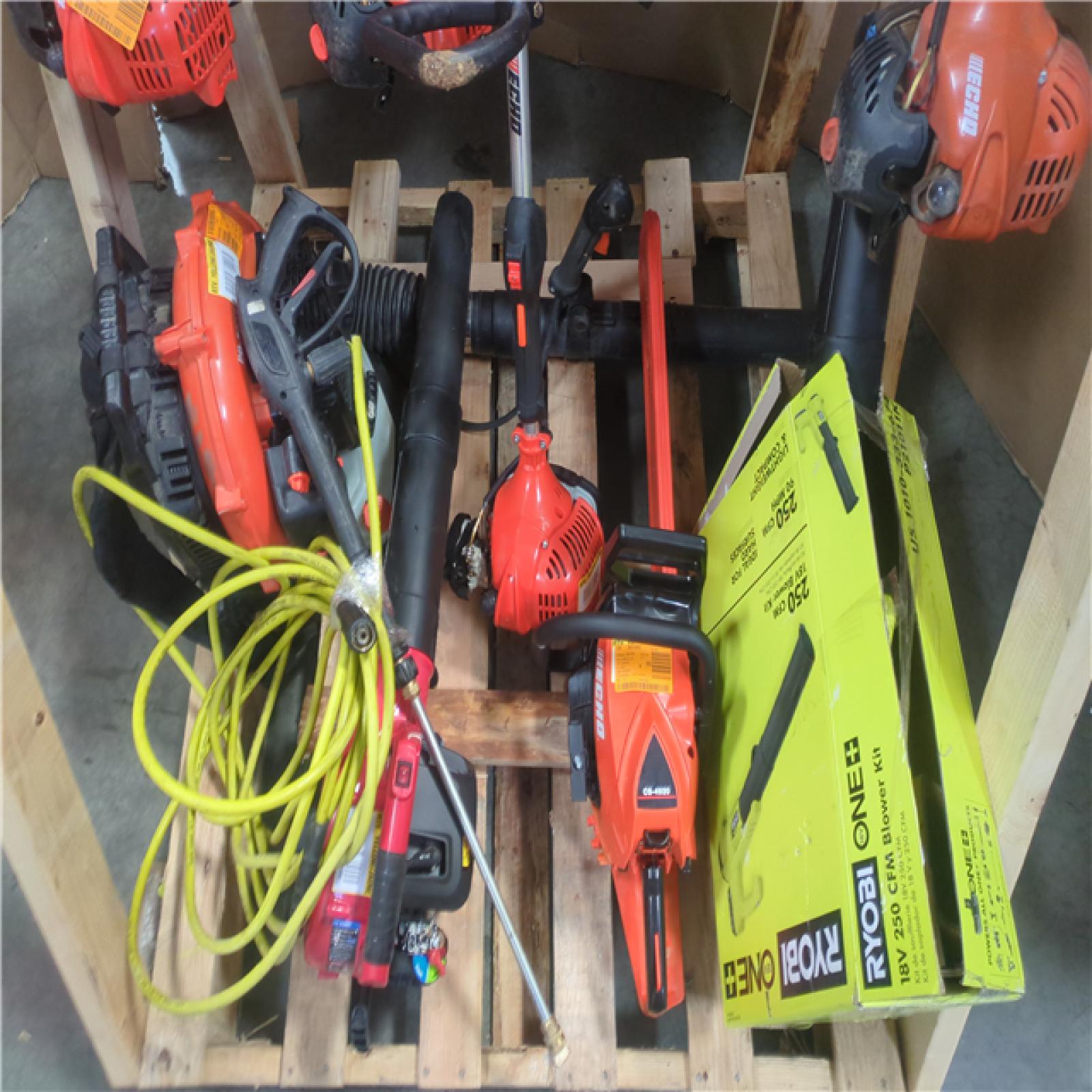 CALIFORNIA AS-IS OUTDOOR POWER EQUIPMENT