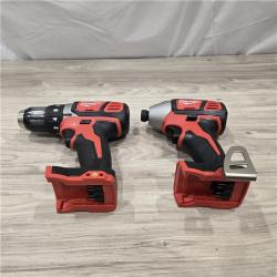 AS-IS Milwaukee 18V Cordless 2-Tool Drill/Driver and Impact Driver Kit