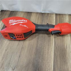 AS-IS MILWAUKEE  M18 FUEL 18V 16 in. Brushless Cordless Battery Powered String Trimmer W/QUIK-LOK Attachment Capability & 8.0 Ah Battery