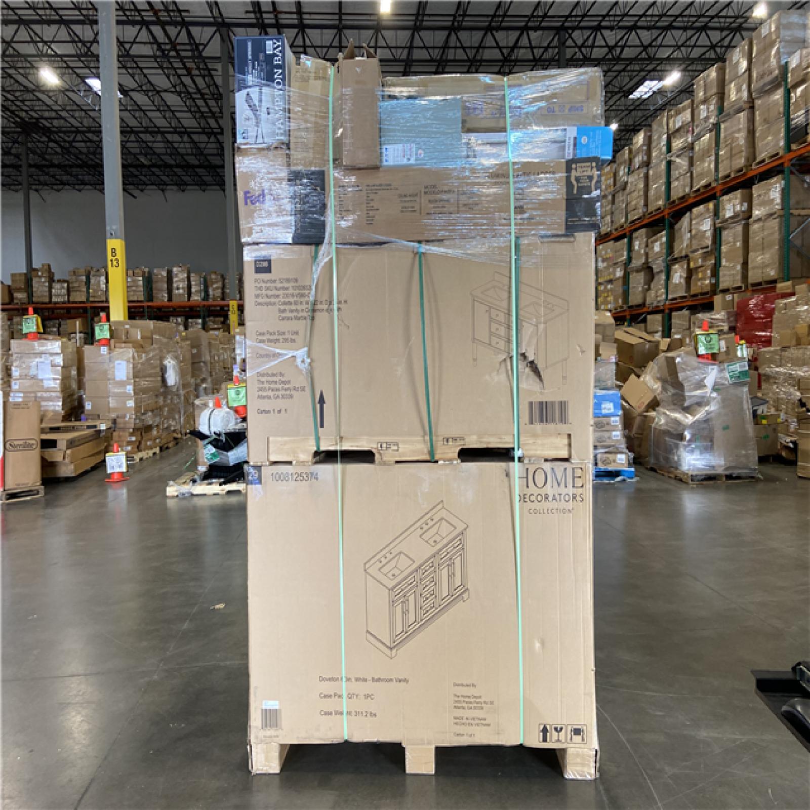 DALLAS LOCATION - AS-IS HOME IMPROVEMENT PALLET