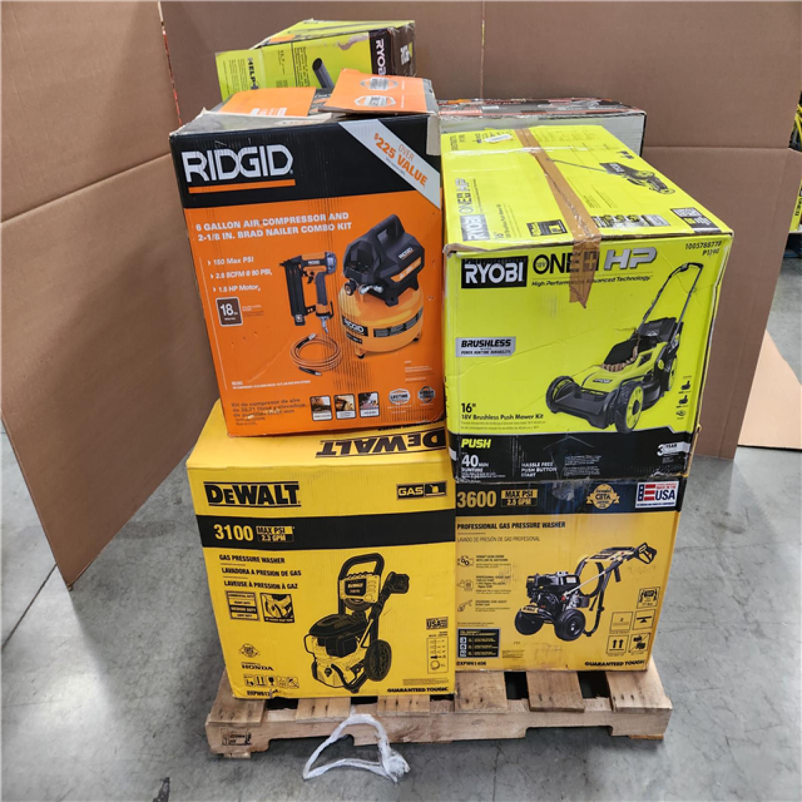 CALIFORNIA AS-IS OUTDOOR POWER EQUIPMENT