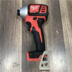 AS-IS Milwaukee 18V Lithium-Ion Cordless 1/4 in. Hex Impact Driver (Tool-Only)