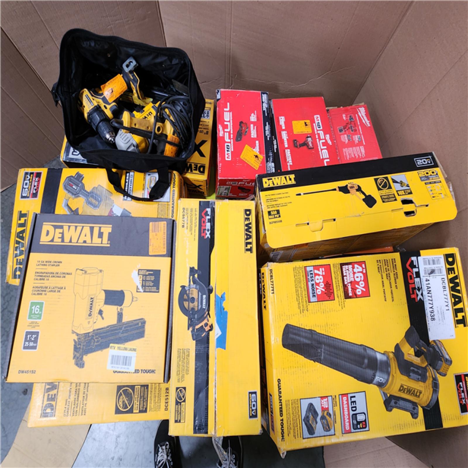 CALIFORNIA AS-IS TOOL PALLET