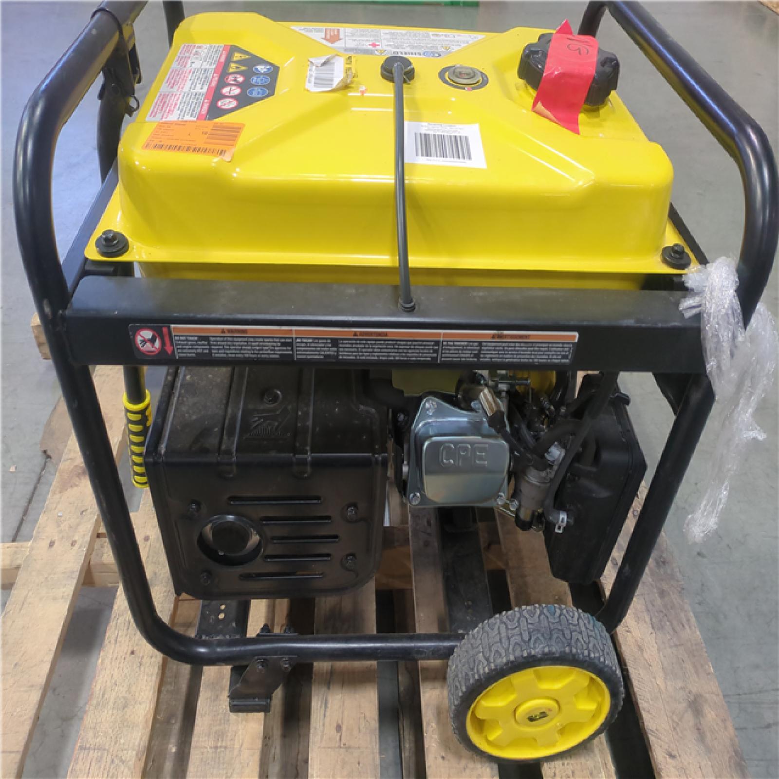 CALIFORNIA AS-IS CHAMPION PORTABLE POWER GENERATOR