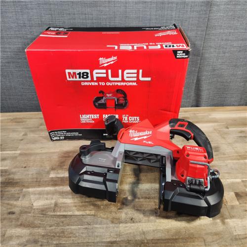 HOUSTON LOCATION - AS-IS (APPEARS LIKE NEW) Milwaukee M18 FUEL Cordless Brushless Deep Cut Band Saw Tool Only