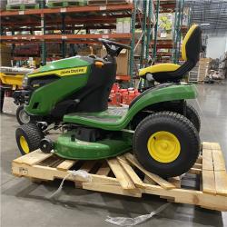 Dallas Location - As-Is Shop John Deere S120 42 in. 22 HP V-Twin Gas Hydrostatic Riding Lawn Mower