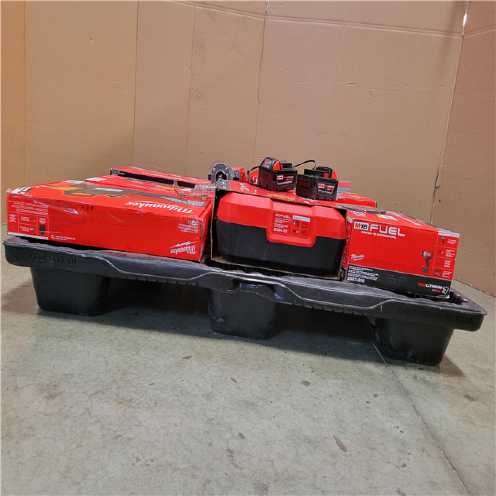 CALIFORNIA AS-IS TOOL PALLET