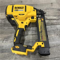 AS-IS DEWALT 20V MAX XR Lithium-Ion Electric Cordless 18-Gauge Brad Nailer (Tool Only)