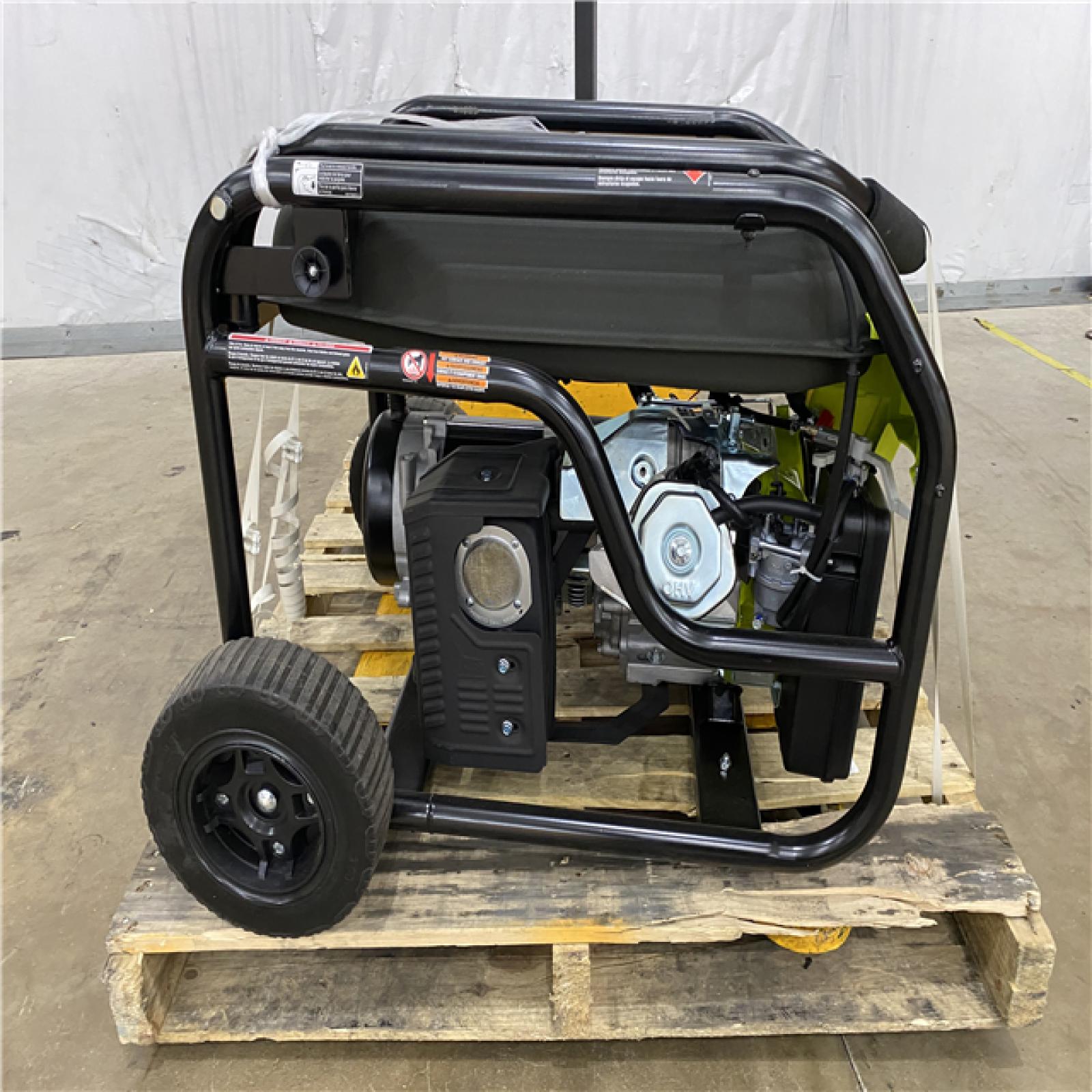 Houston Location - AS-IS Ryobi Easy Start 6,500 Running Watts 8,125 Starting Watts Generator