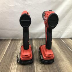 AS-IS Milwaukee 18V Lithium-Ion Brushless Cordless Compact Drill/Impact Combo Kit