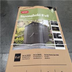 CALIFORNIA AS IS KETER STRONGHOLD 8x6 SHED