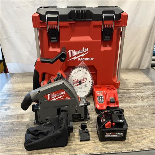 NEW - Milwaukee FUEL 18V Lithium-Ion Brushless Cordless 6-1/2 in. Plunge Track Saw PACKOUT Kit