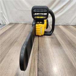 AS-IS- DEWALT  FLEXVOLT 60V MAX 16in. Brushless Cordless Battery Powered Chainsaw Kit with (1) FLEXVOLT 2 Ah Battery & Charger
