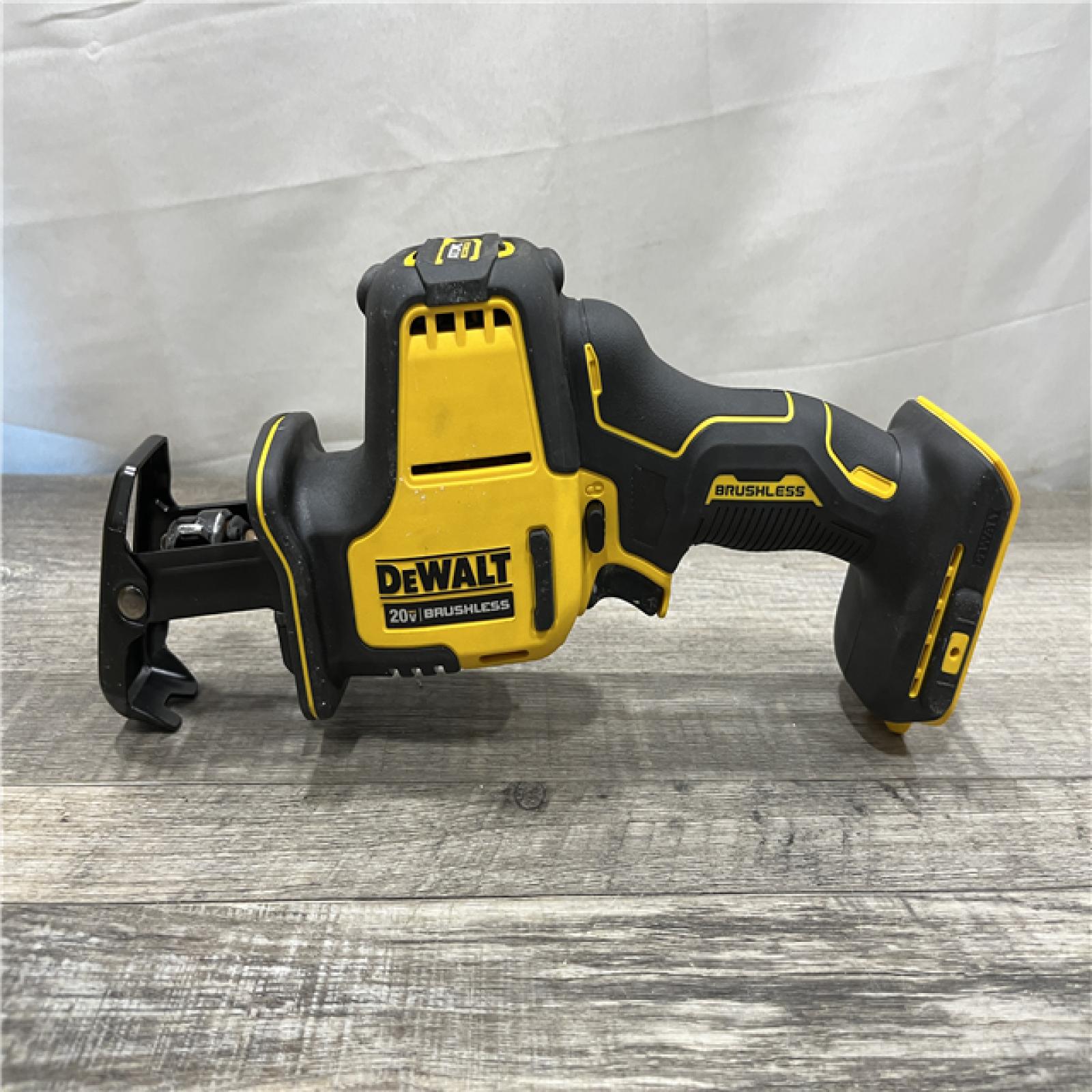AS-IS DEWALT ATOMIC 20V MAX Cordless Brushless Compact Reciprocating Saw (Tool Only)