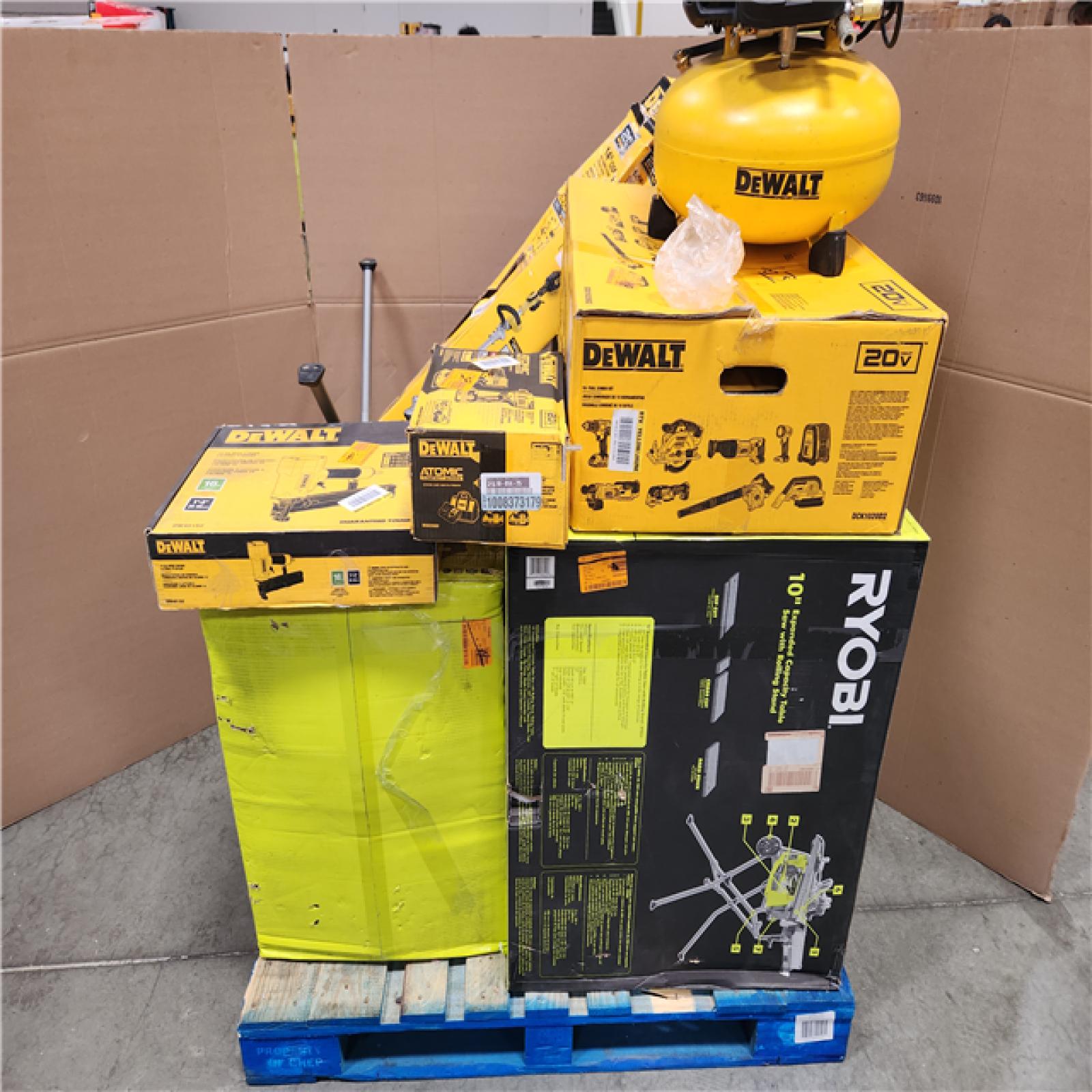 CALIFORNIA AS-IS TOOL PALLET