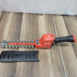 AS-IS Milwaukee M12 FUEL 8 in. 12V Lithium-Ion Brushless Cordless Battery Hedge Trimmer (Tool-Only)