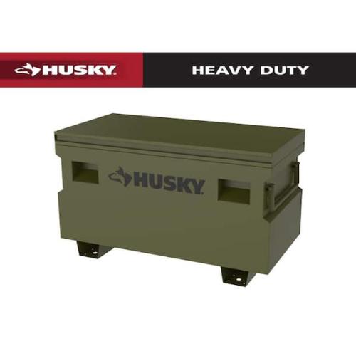 Phoenix NEW Husky 48 in. W x 24 in. D x 27.6 in. H Matte Army Green Steel Jobsite Box (SEALED)