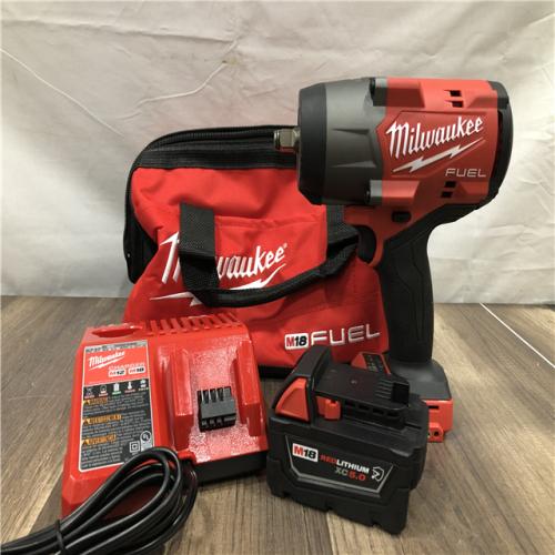 AS-IS Milwaukee FUEL 18V Lithium-Ion Brushless Cordless 1/2 in. Impact Wrench w/Friction Ring Kit