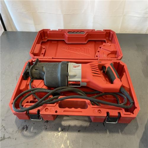 AS-IS - Milwaukee 15 Amp 1-1/4 in. Stroke Orbital SUPER SAWZALL Reciprocating Saw with Hard Case