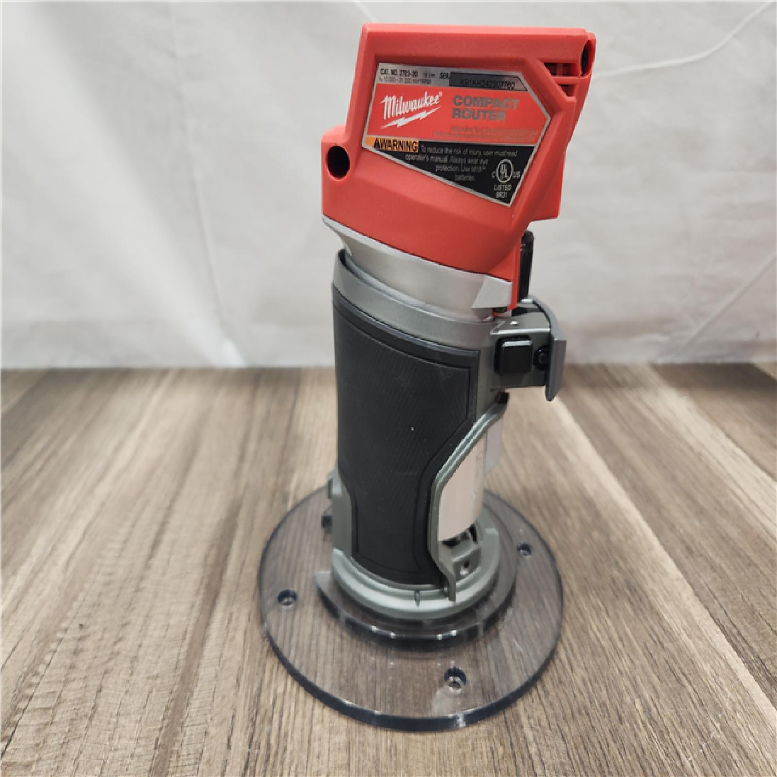 AS-IS- Milwaukee M18 FUEL Compact Router (Tool-Only)